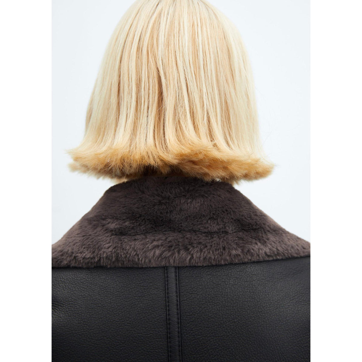 Reversible Faux-Leather Jacket