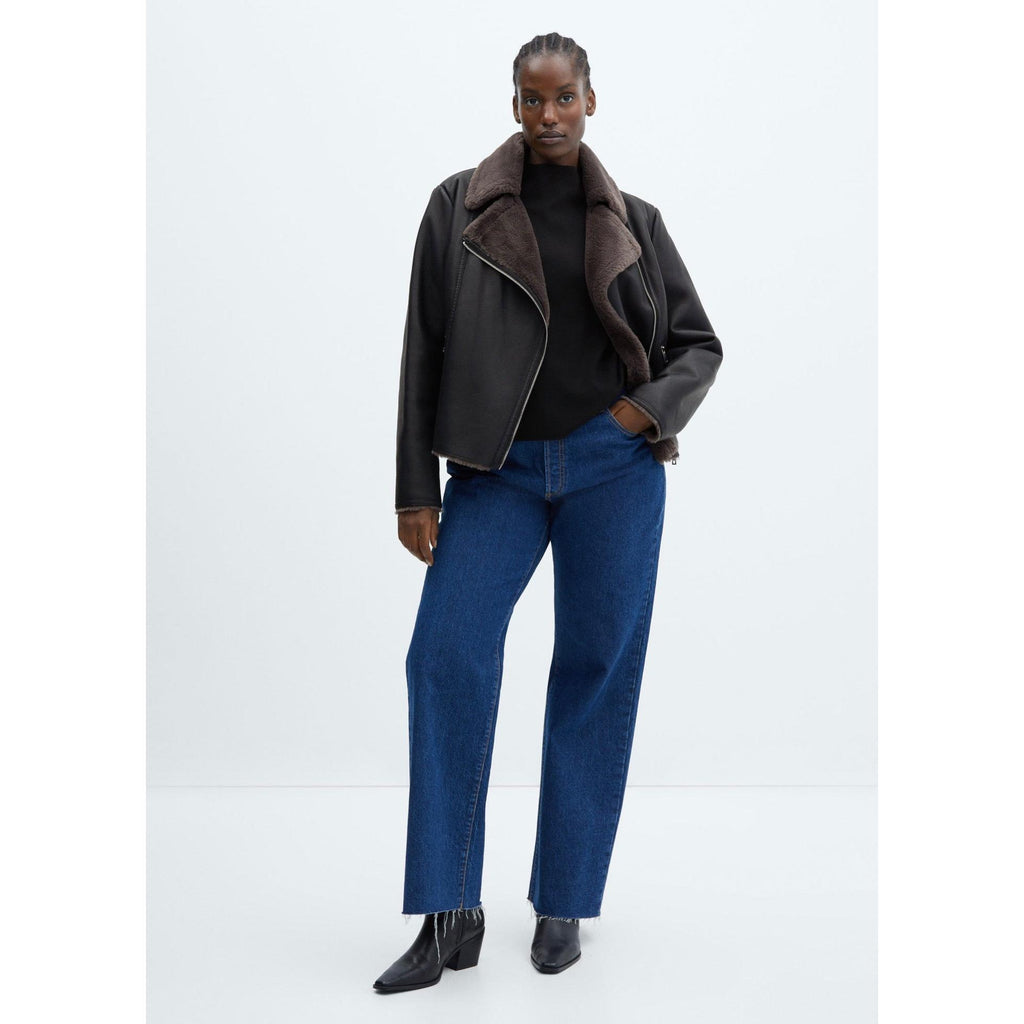 Reversible Faux-Leather Jacket