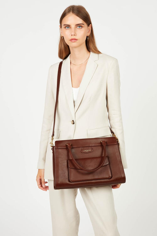 grand sac à main - légende #couleur_cognac