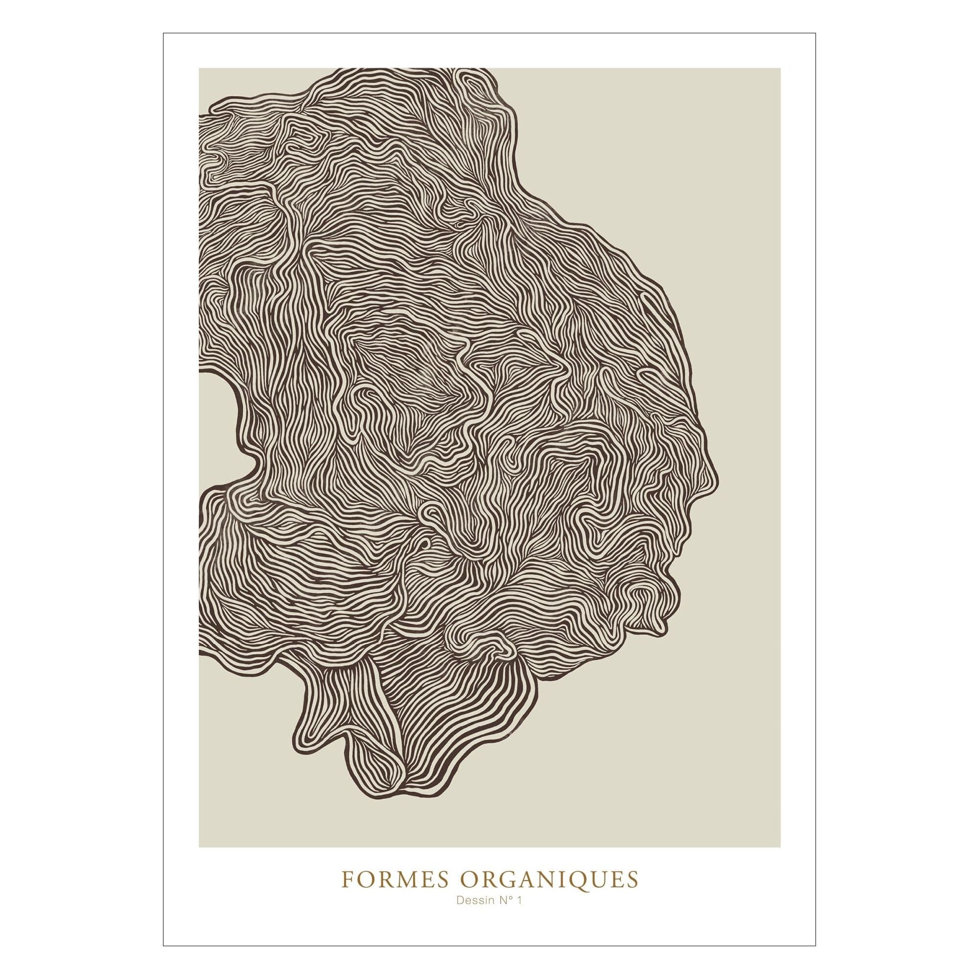 Gustav Lautrup - Formas orgánicas onduladas n.º 1