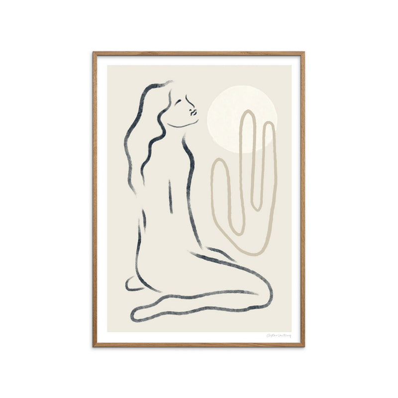 Gustav Lautrup - Mujer en el sol nº 2