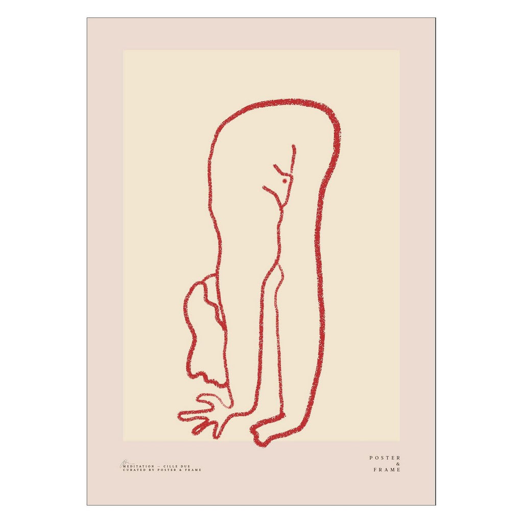 Cille Due X Poster & Frame – Meditation