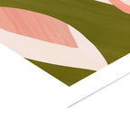 Violets Print House - Abstract Cut Out 2 Of 3