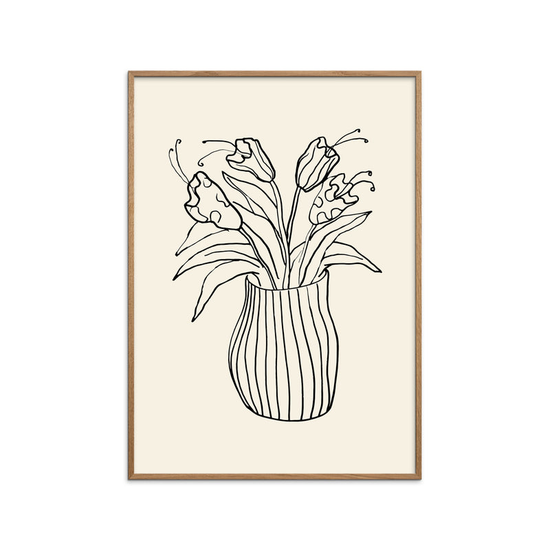 Affordable Art Prints - Vase Sketch