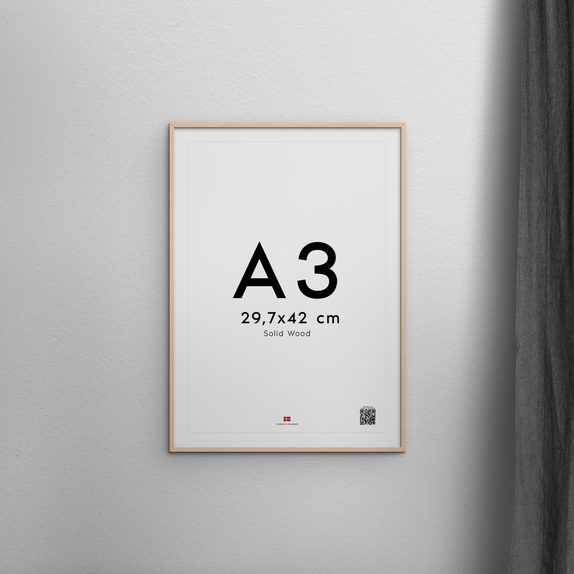 Rose Wood Acrylic Frame