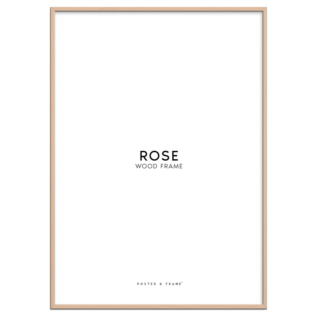 Rose Wood Acrylic Frame