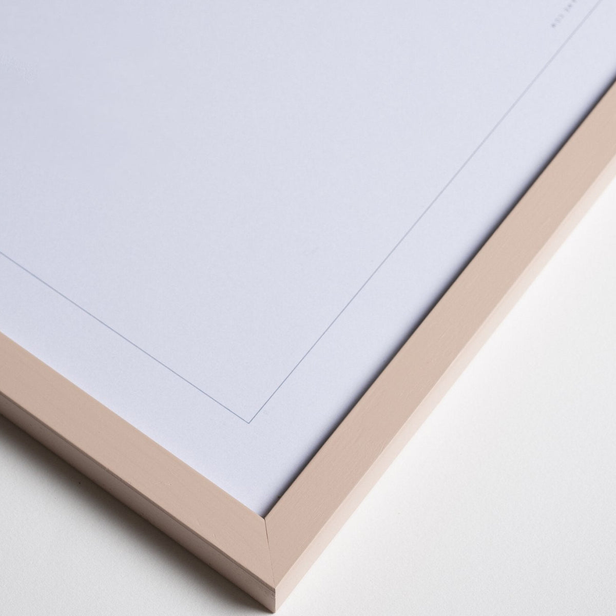 Rose Wood Acrylic Frame