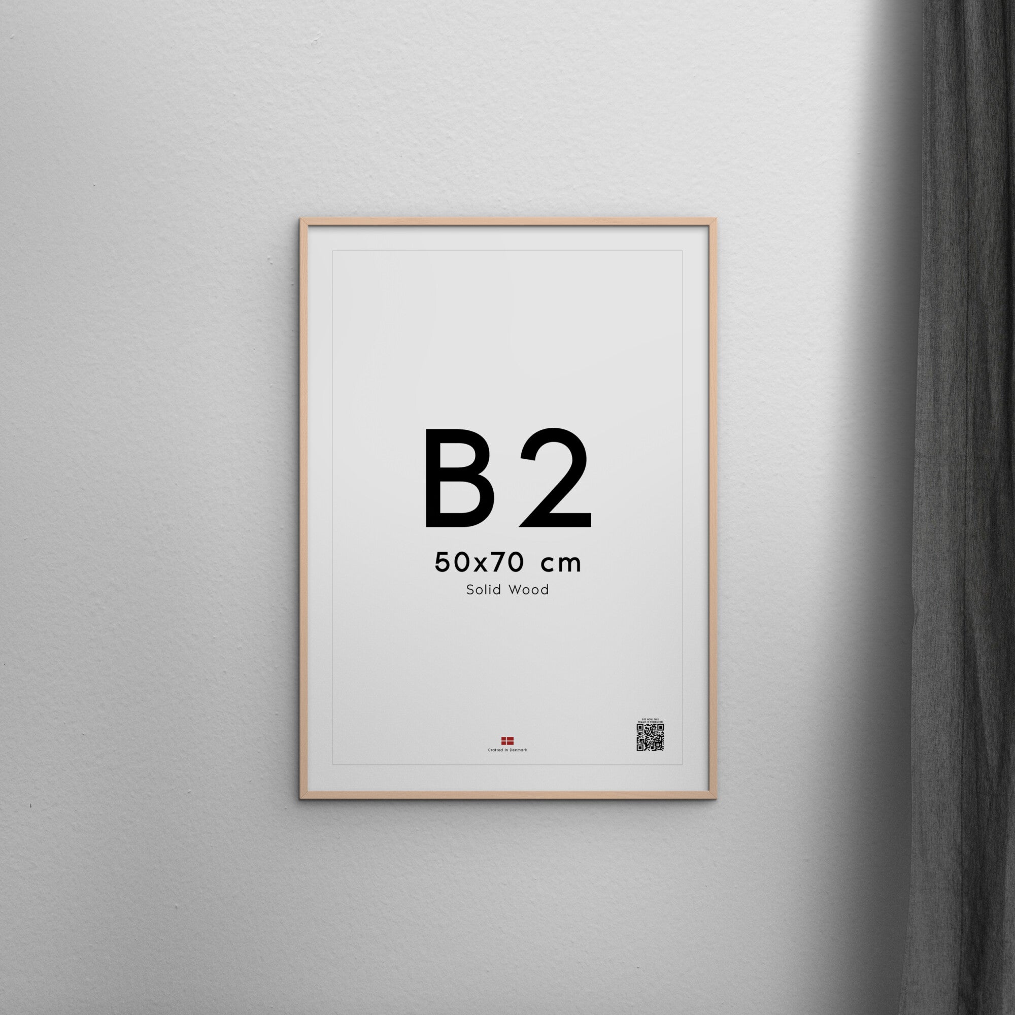 Rose Wood Acrylic Frame