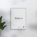 White Wood Acrylic Frame