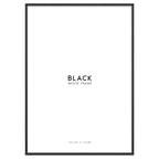 Black Wood Acrylic Frame