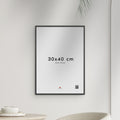 Black Wood Acrylic Frame