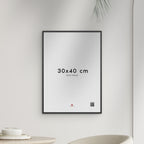 Black Wood Acrylic Frame