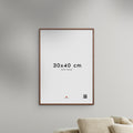 Dark Oak Wood Acrylic Frame