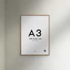 Oak Wood Acrylic Frame
