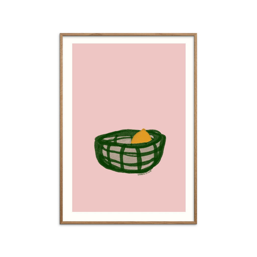 Engberg Studio - Un limón en una cesta - Rosa