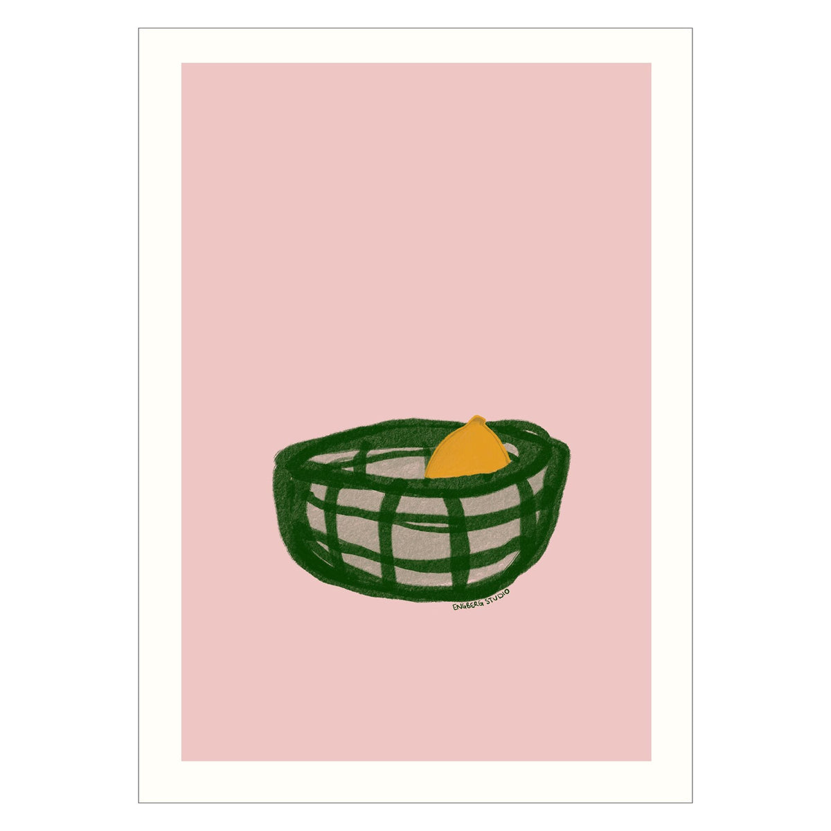 Engberg Studio - Un limón en una cesta - Rosa