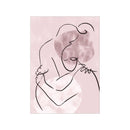 Affordable Art Prints - Lovers Hug