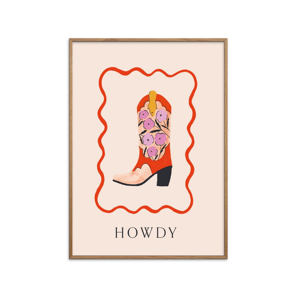 Láminas de Arte Asequibles X Aislinn Simmonds - Howdy