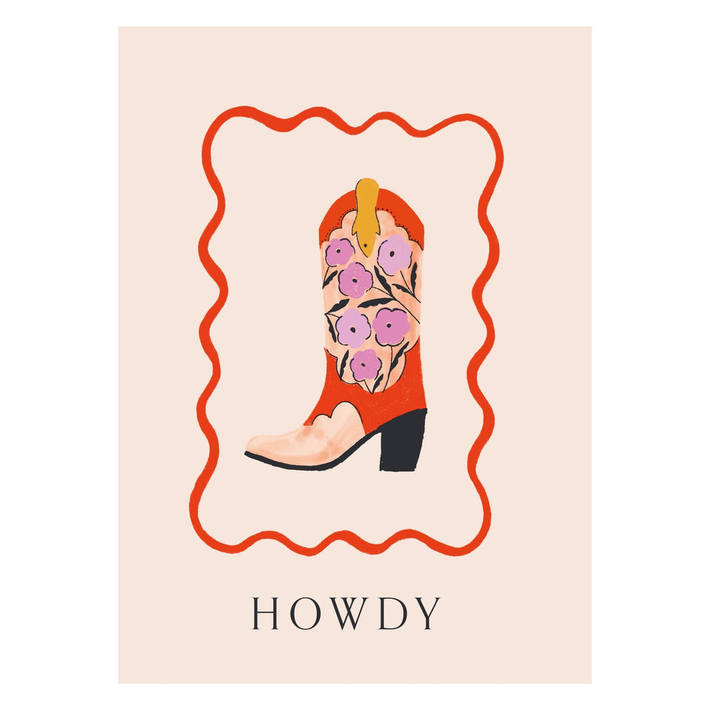Láminas de Arte Asequibles X Aislinn Simmonds - Howdy