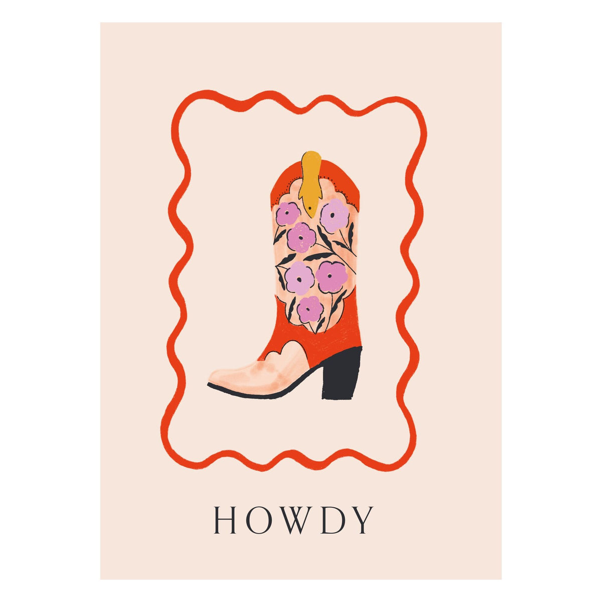 Láminas de Arte Asequibles X Aislinn Simmonds - Howdy