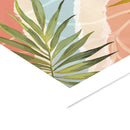 Violets Print House - Soft Tone Abstract Leaf Collage 1