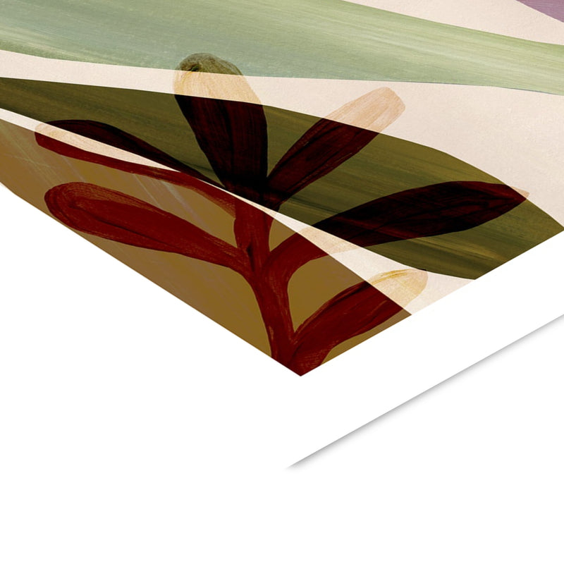Violets Print House - Desert Leaves 3