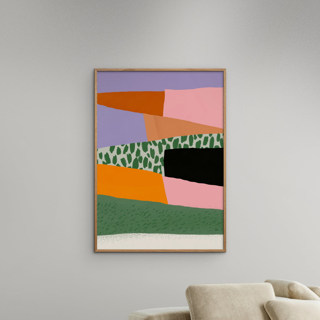 Little Dean - Collage Abstract Minimalism 02
