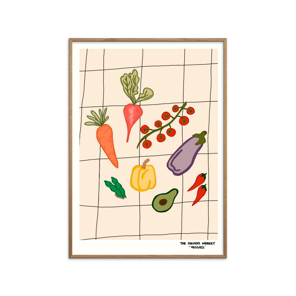 Engberg Studio - Mercado de agricultores - Verduras