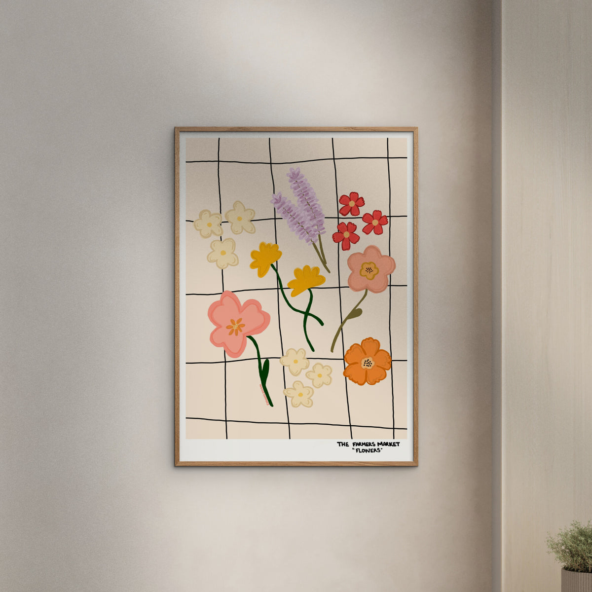 Engberg Studio - Farmers Market - Flowers