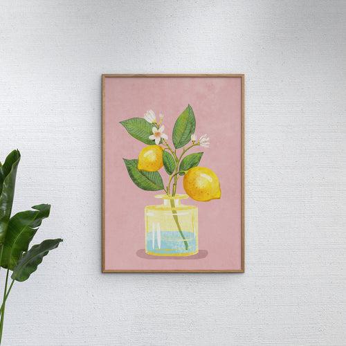 Raissa Oltmanns - Lemon Bunch In Vase