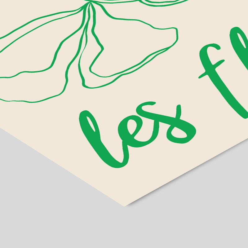 Affordable Art Prints - Abstract Flowers