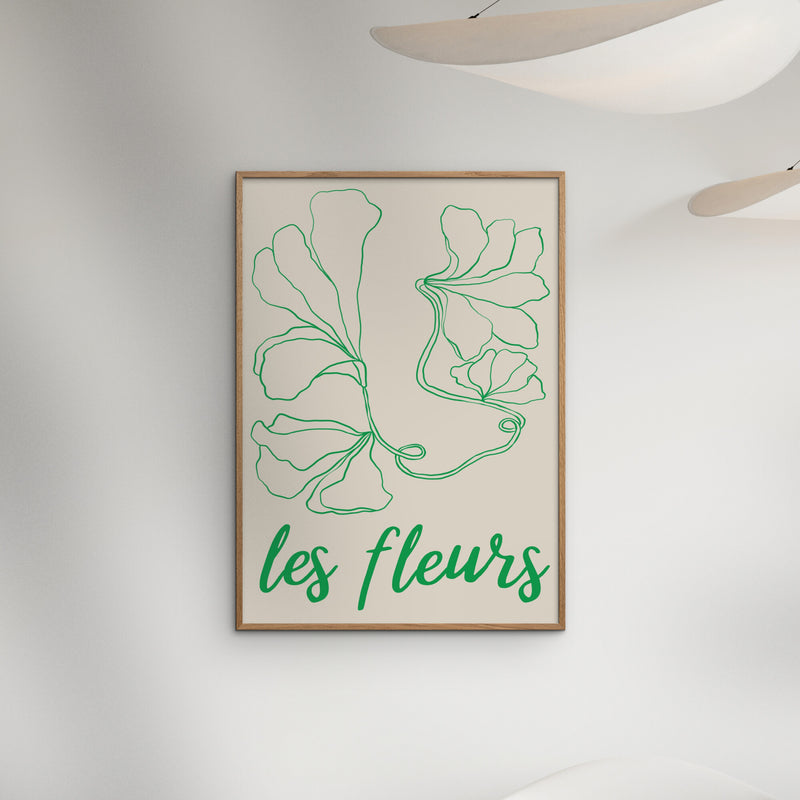 Affordable Art Prints - Abstract Flowers