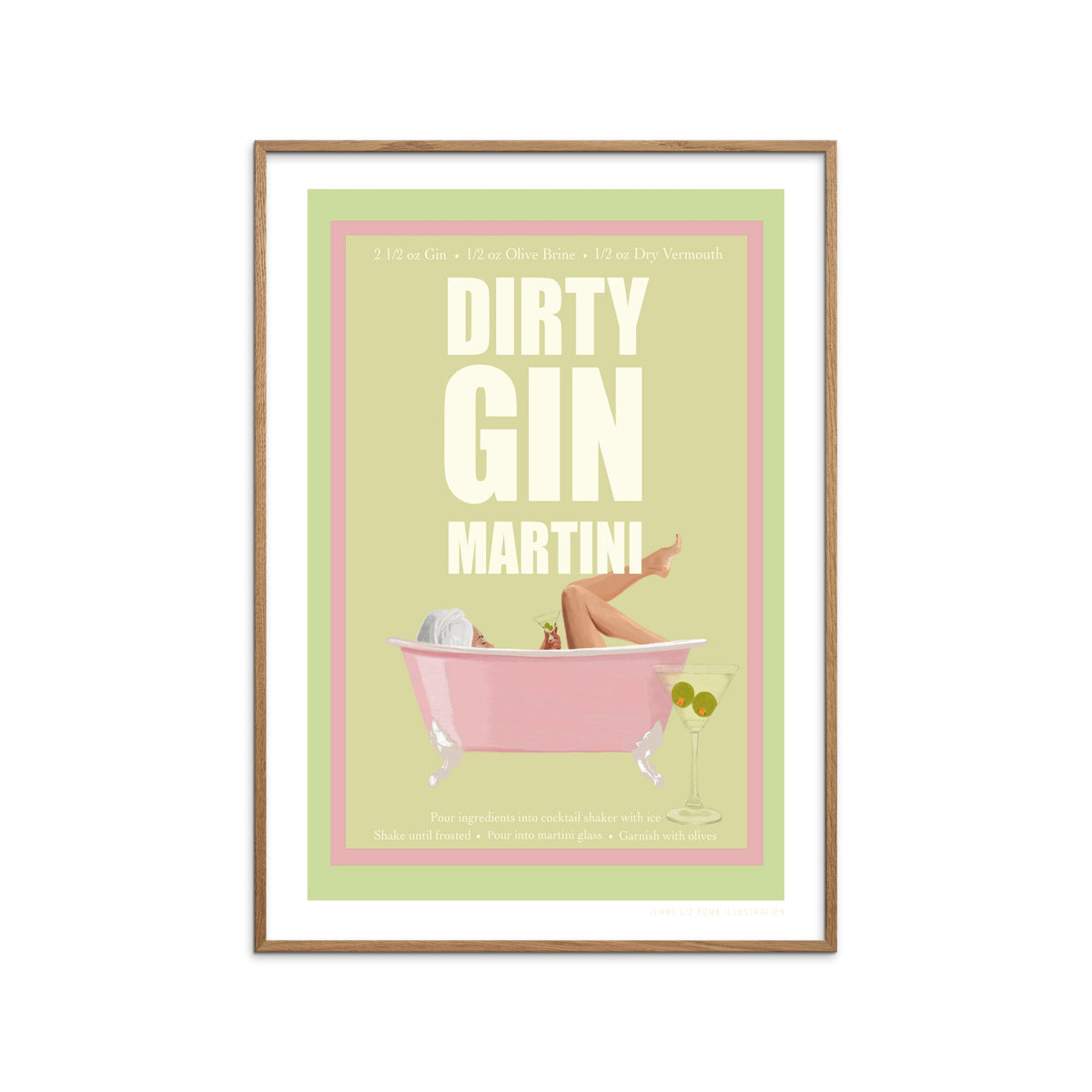 Jenny Liz Rome - Dirty Gin Martini