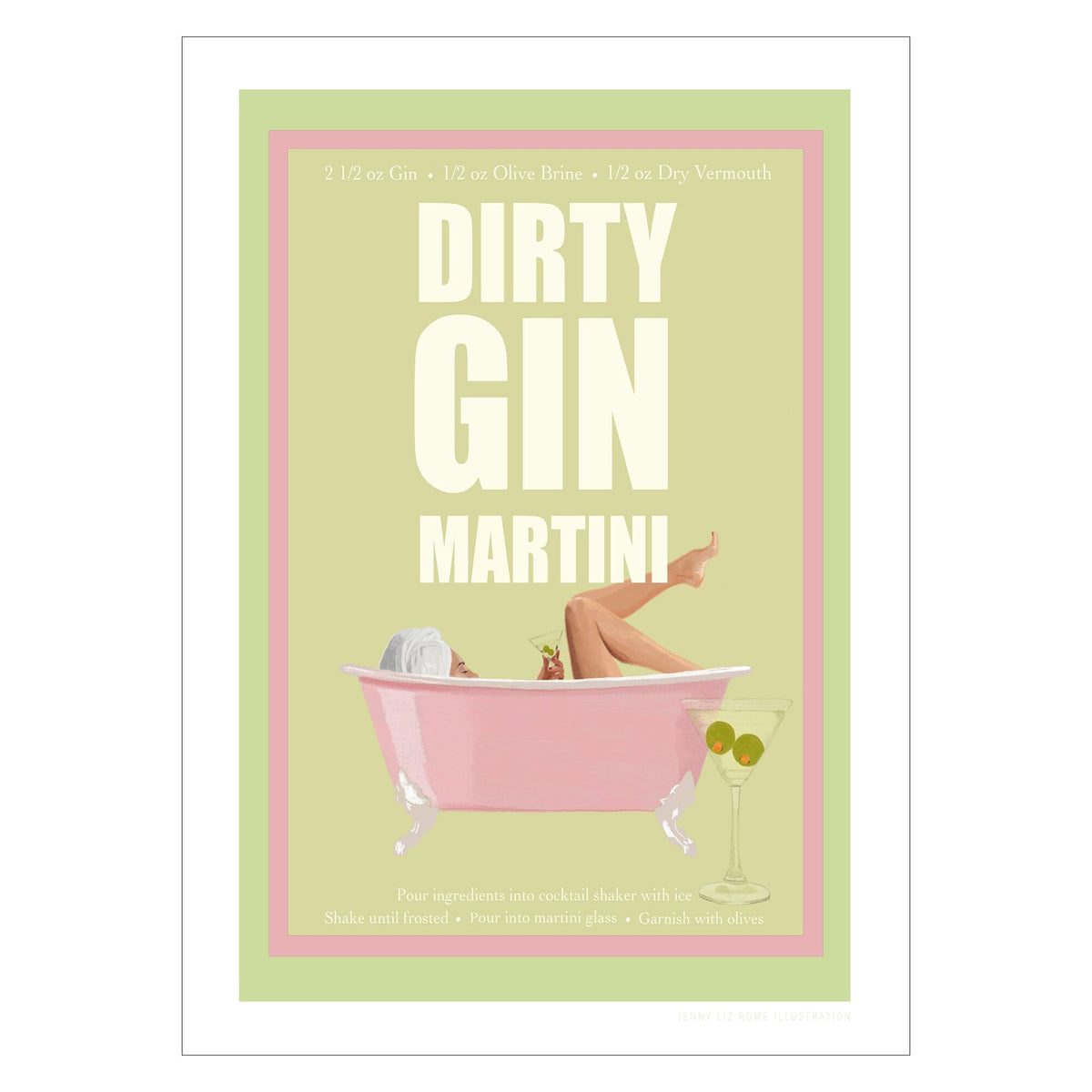 Jenny Liz Rome - Dirty Gin Martini