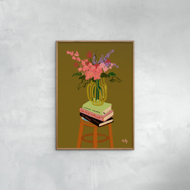 Arty Guayaba - Jarrón Floral