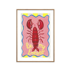 Violets Print House - Be My Lobster