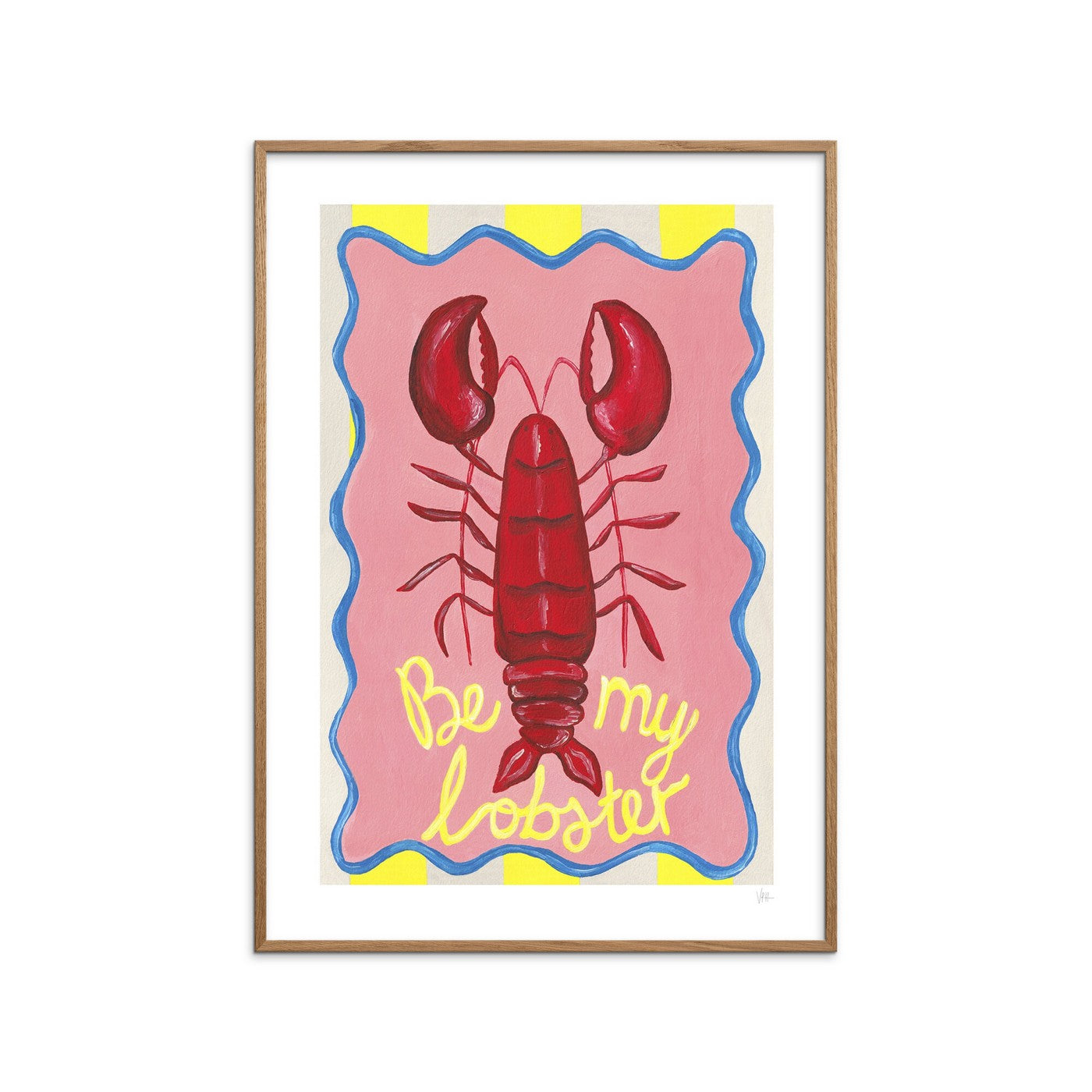 Violets Print House - Be My Lobster