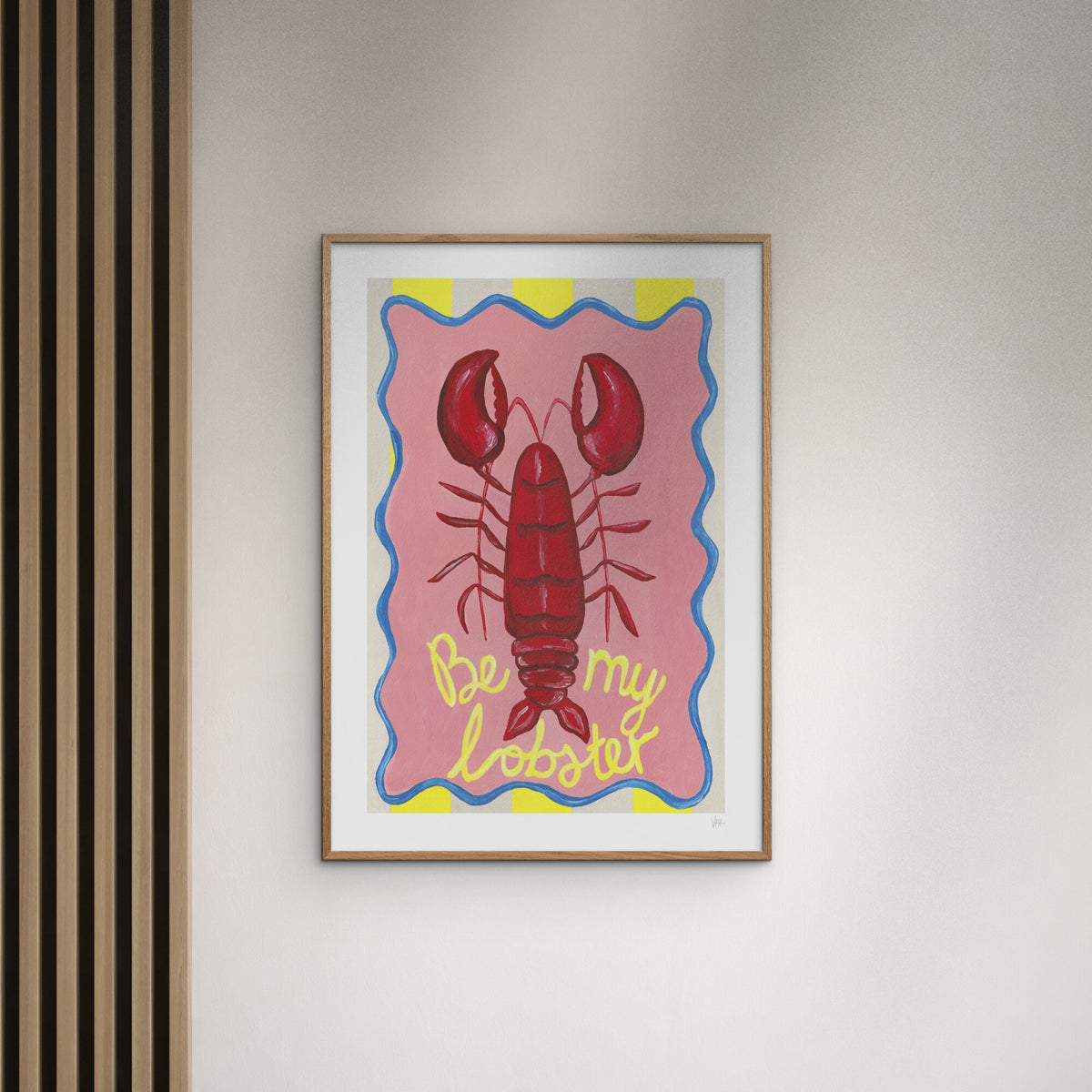 Violets Print House - Be My Lobster