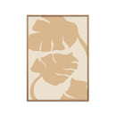 Affordable Art Prints - Monstera Soft Orange