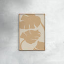 Affordable Art Prints - Monstera Soft Orange