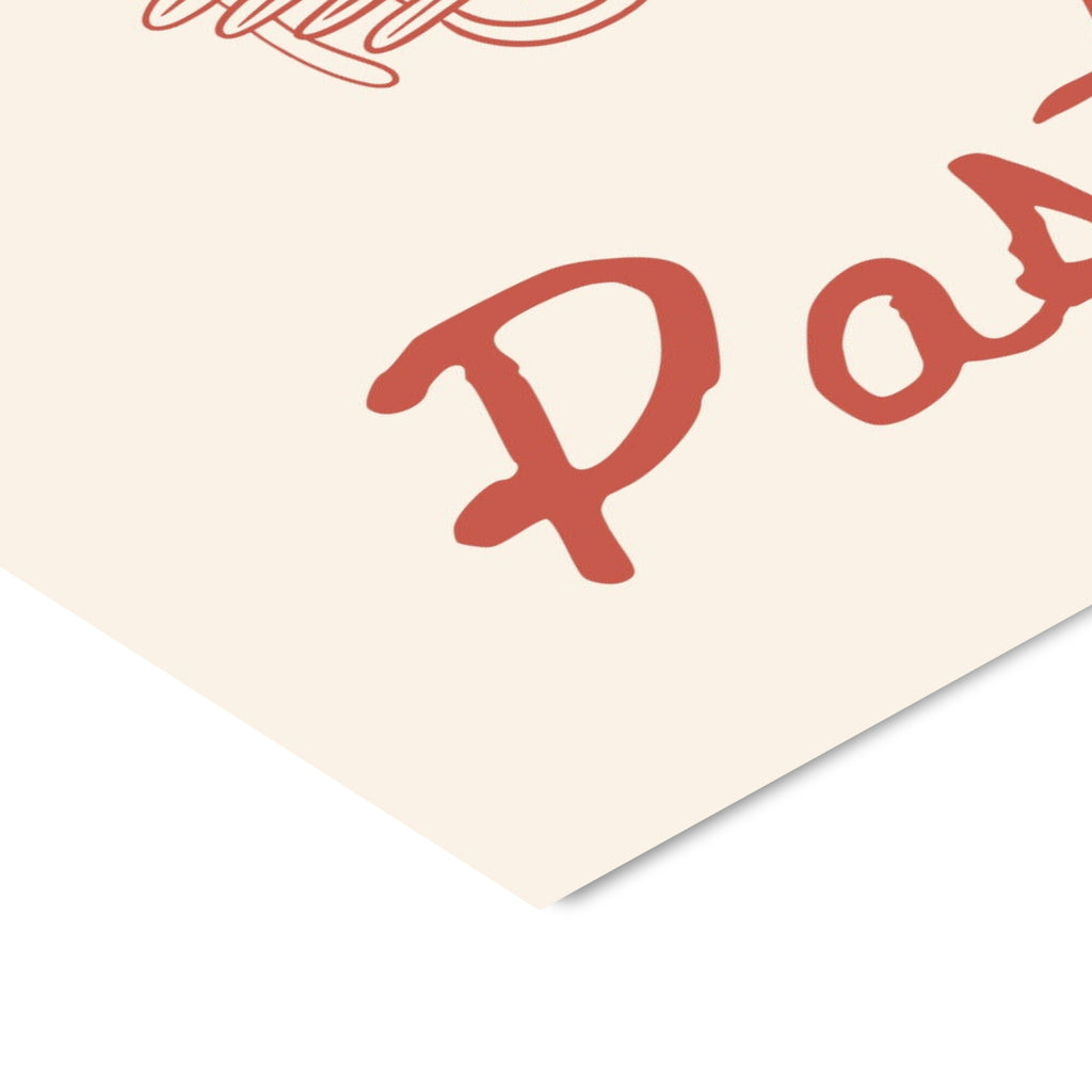 Affordable Art Prints X Ohkimiko - No Drama Only Pasta