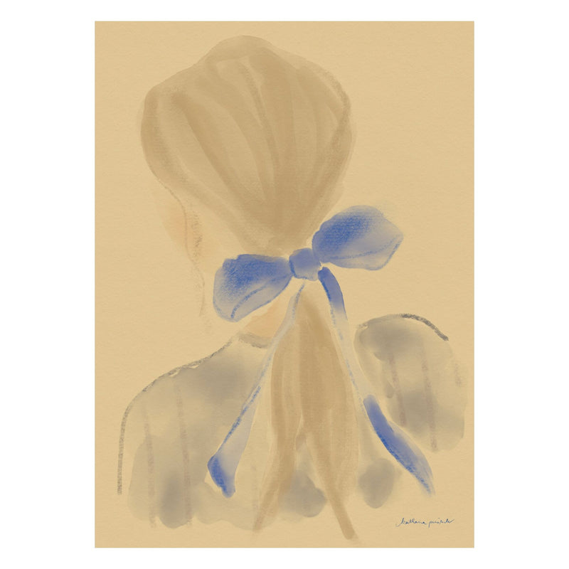 Katharina Puritscher - Girl With A Blue Hair Ribbon