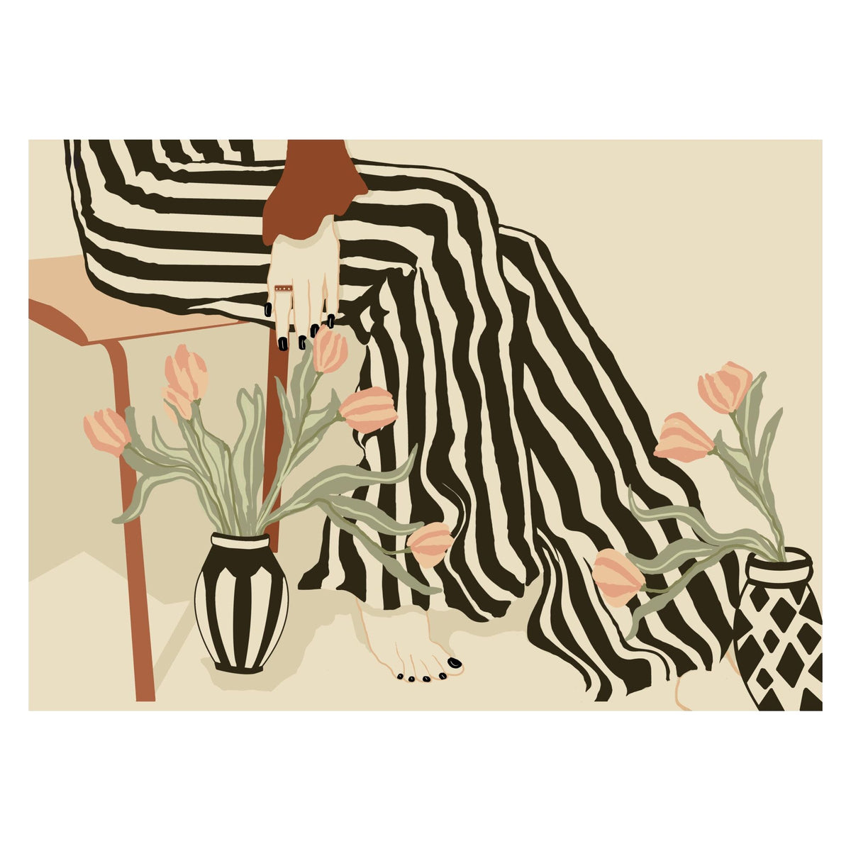 Sannel Larson - Tulips By My Feet
