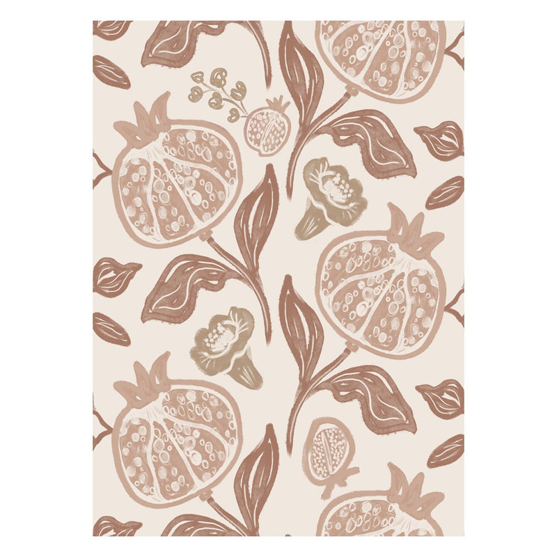 Anis Illustration - Pomegranates Pattern