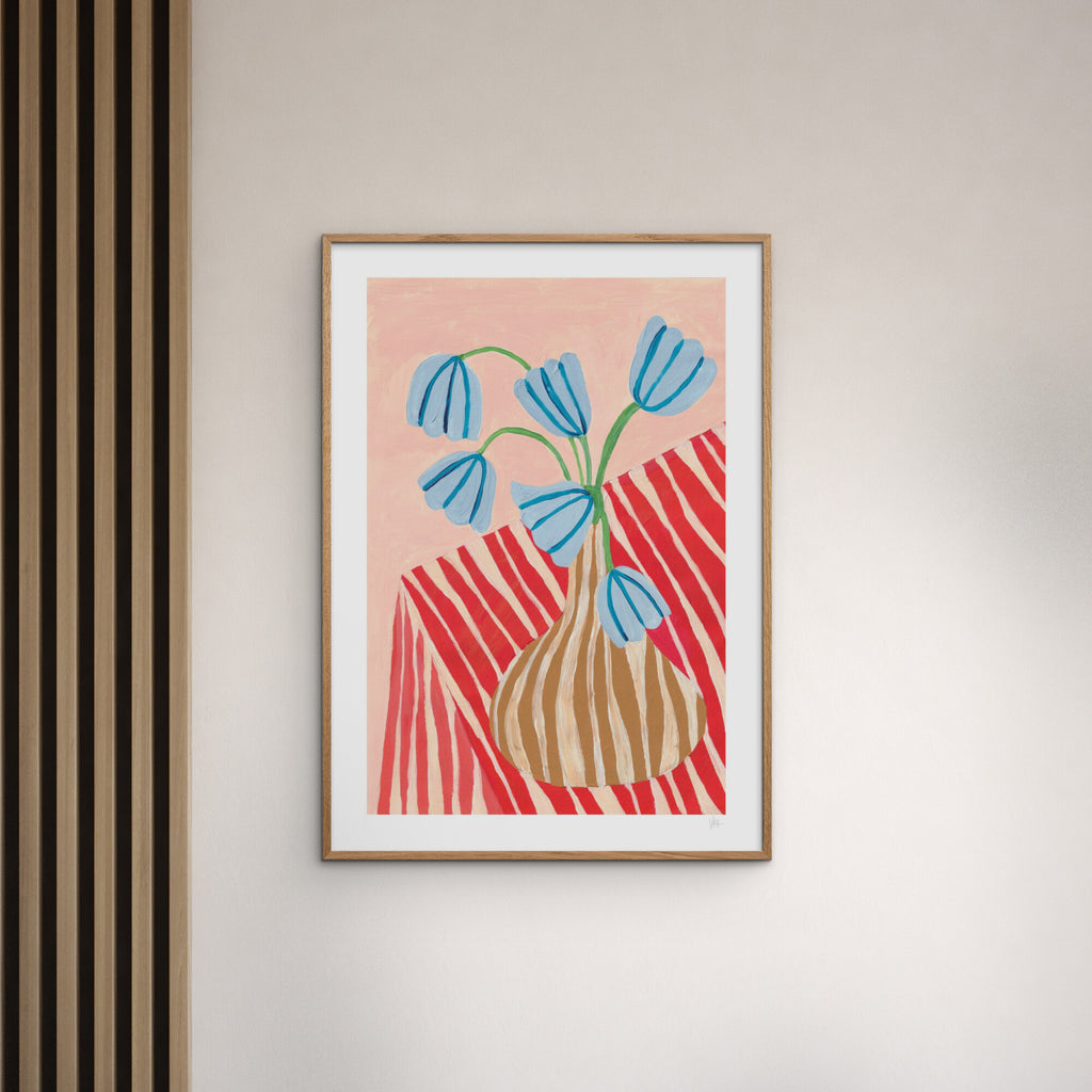 Violets Print House - Striped Tulips