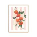 Casa Estampada Violetas - Naranjas Rayadas