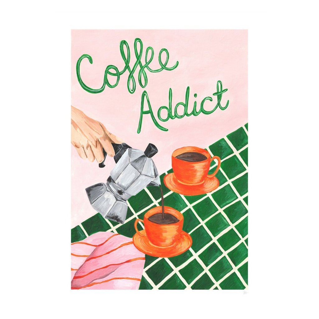 Violets Print House - Coffee Addict