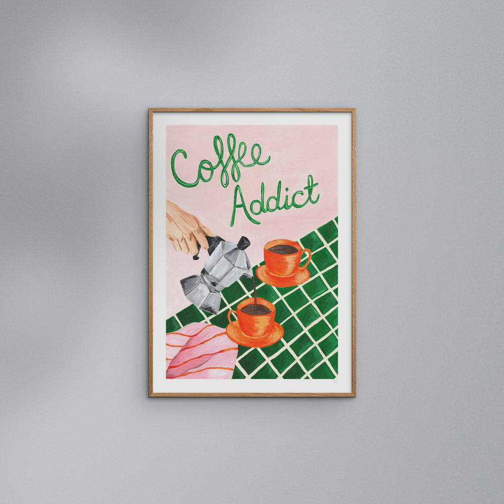 Violets Print House - Coffee Addict