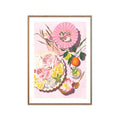 Violets Print House - Plate Of Flowers