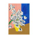 Casa Estampado Violetas - Flores Rayadas